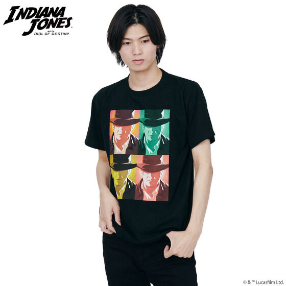 Pbandai 預訂2023/11月 INDIANA JONES/インディ・ジョーンズと運命のダイヤル　半袖TシャツD