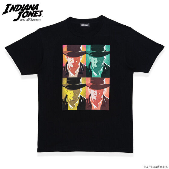 Pbandai 預訂2023/11月 INDIANA JONES/インディ・ジョーンズと運命のダイヤル　半袖TシャツD