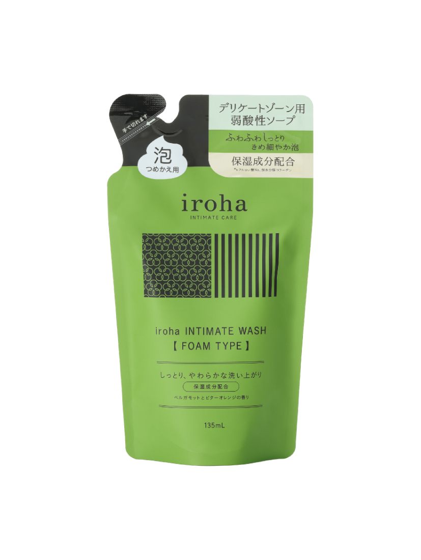 iroha INTIMATE WASH 依柔華私密沐浴乳 [FOAM TYPE/泡沫型] 補充包