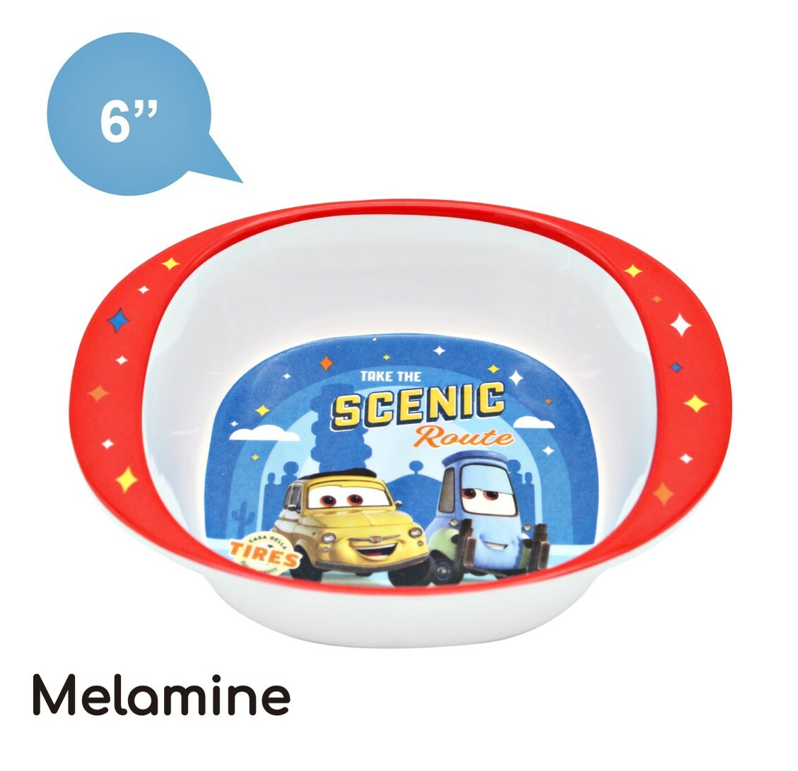 迪士尼反斗車王|6 inch 雙耳碗連手柄 (科學瓷)