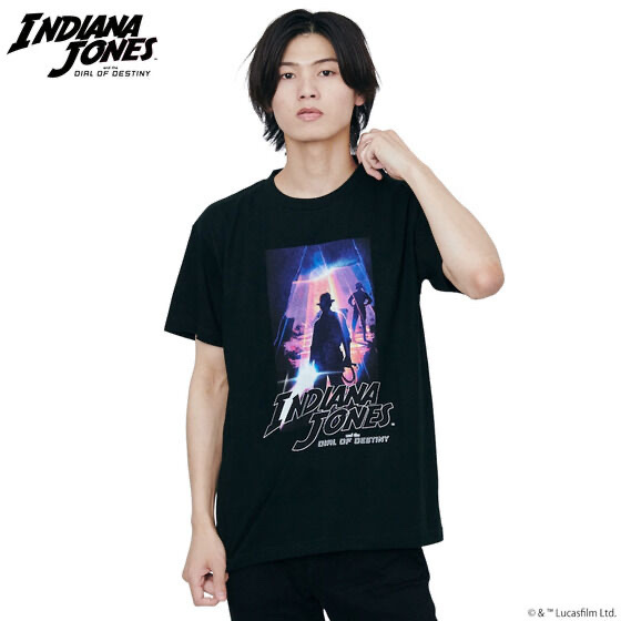 Pbandai 預訂2023/11月 INDIANA JONES/インディ・ジョーンズと運命のダイヤル　半袖TシャツE
