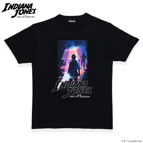 Pbandai 預訂2023/11月 INDIANA JONES/インディ・ジョーンズと運命のダイヤル　半袖TシャツE
