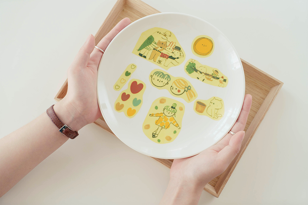 Mao's樂陶陶，陶瓷貼花課程。