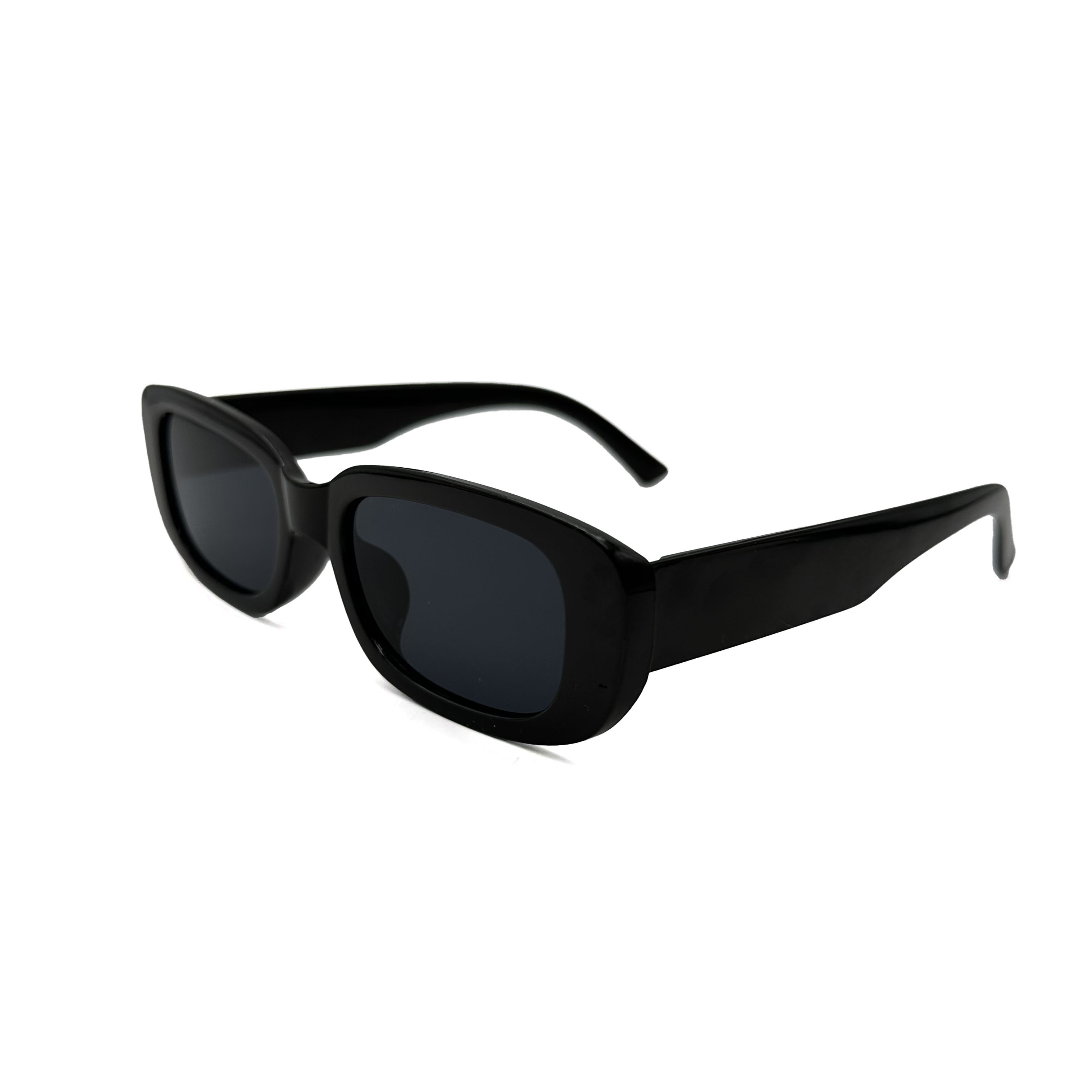 CHILL 側邊寬鏡架墨鏡-黑