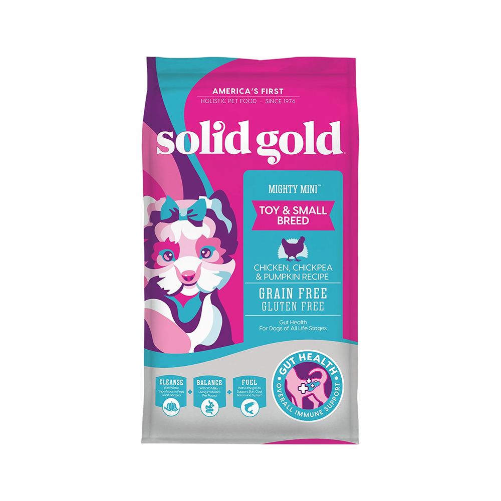 Solid Gold 素力高 無穀物系列 (雞肉) 小型/迷你全犬糧 11LB