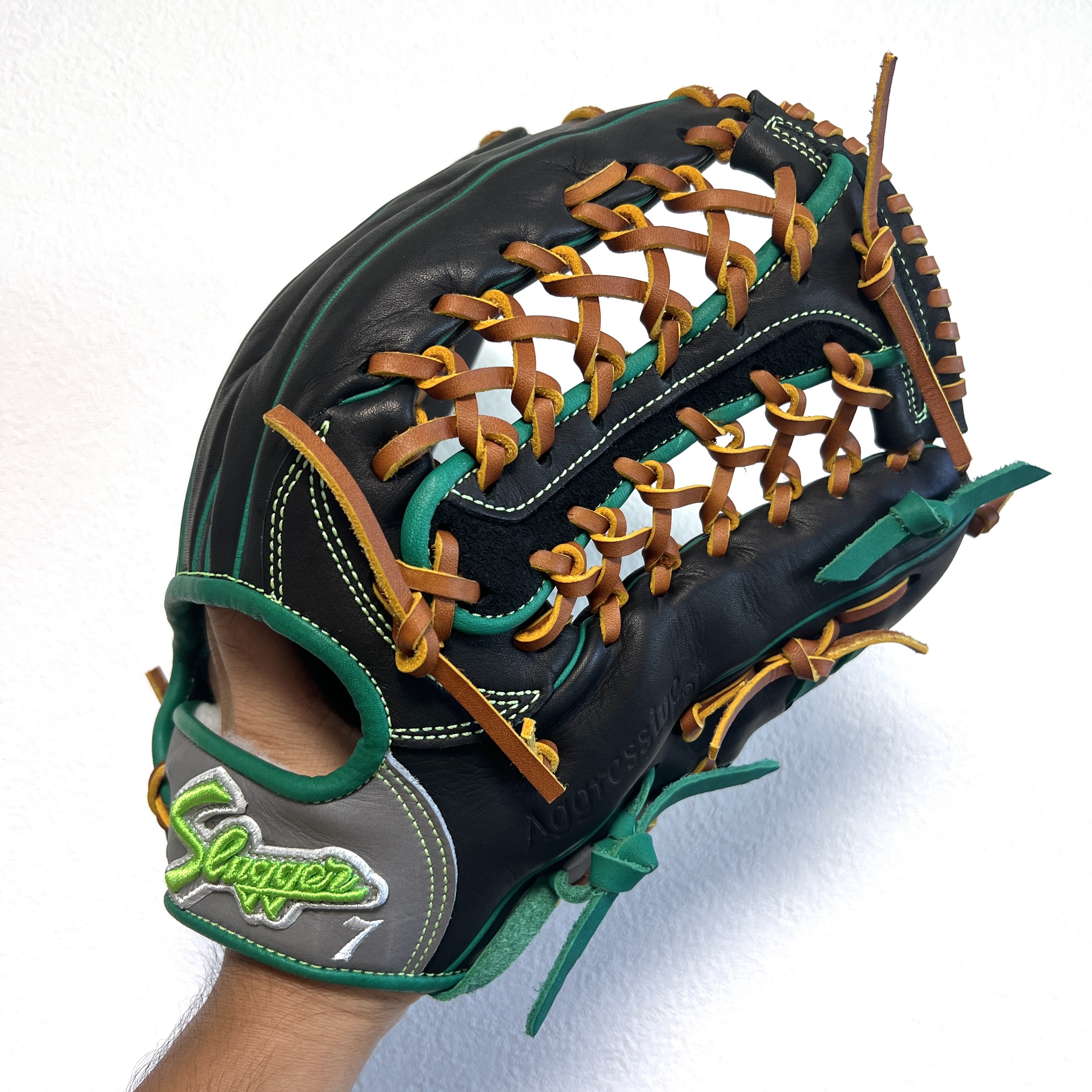 【照片分享】 久保田Sluggere 軟式 外野 訂做手套 KSN-SPY