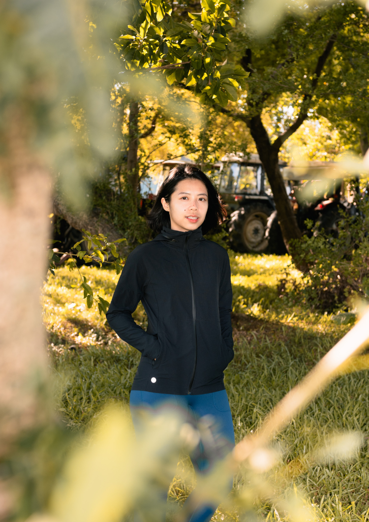 連帽立領防風外套真人實穿