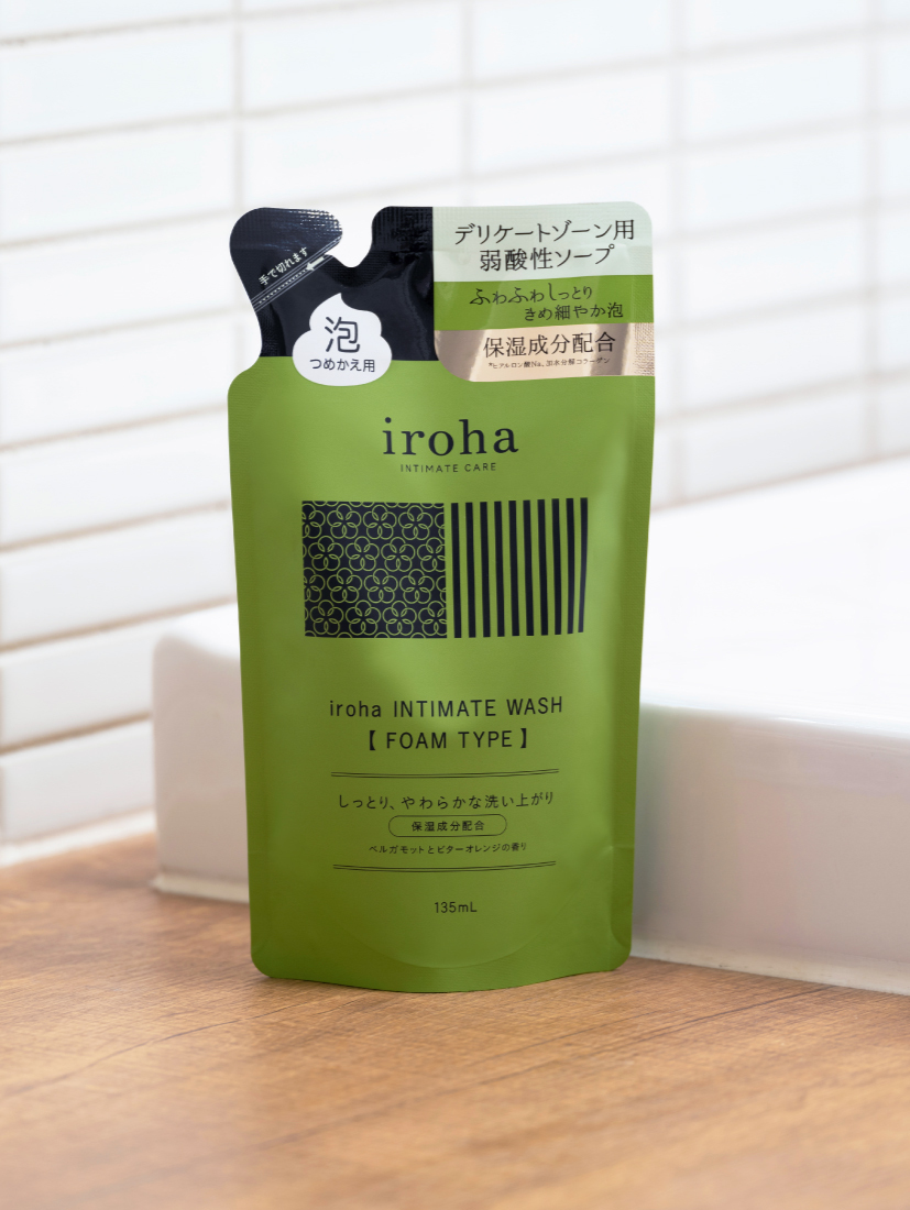 iroha INTIMATE WASH 依柔華私密沐浴乳 [FOAM TYPE/泡沫型] 補充包2入套裝