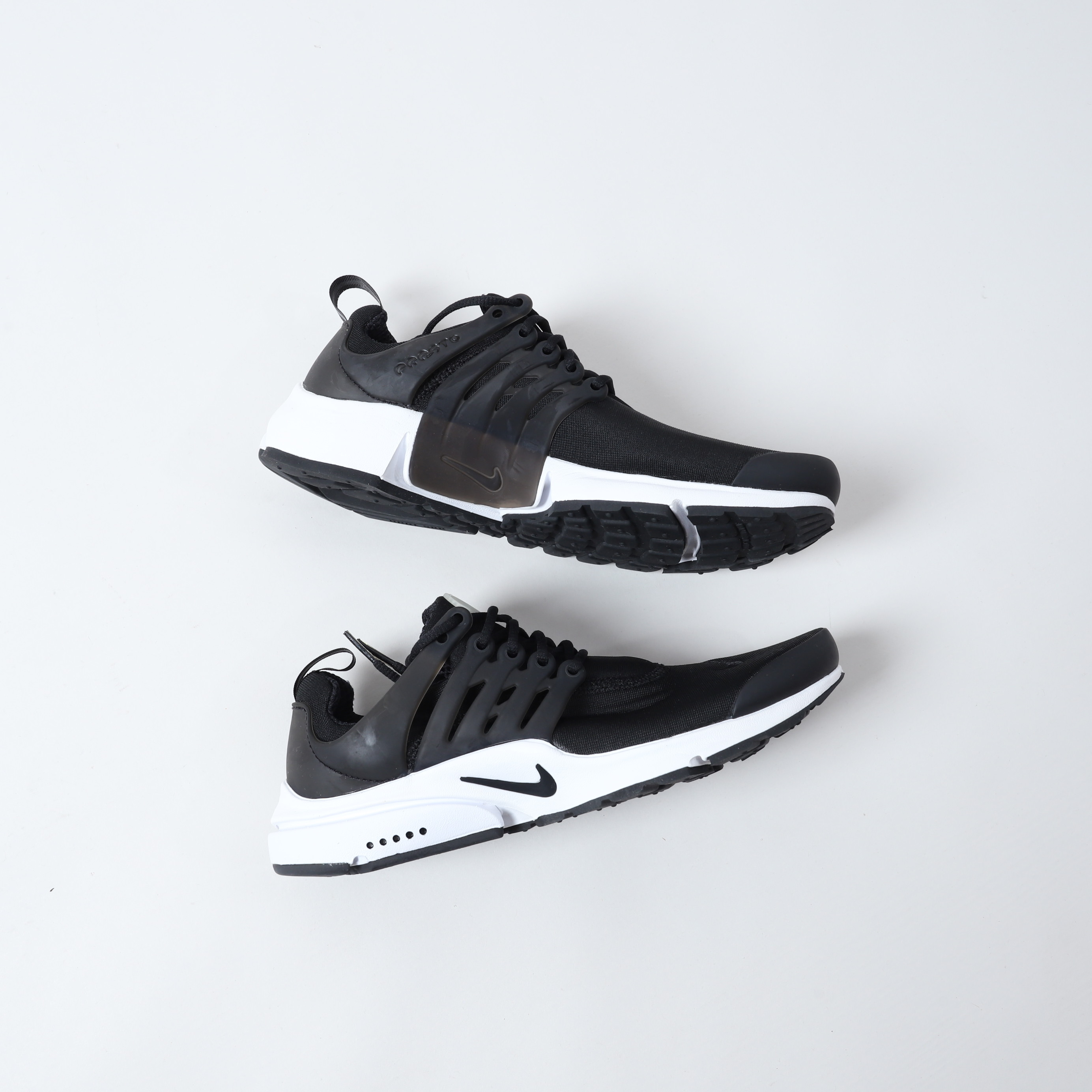 【二手 US6/24CM】NIKE AIR PRESTO ESSENTIAL 黑色 黑白 魚骨鞋 魚骨 復古 慢跑鞋【 848187-009】