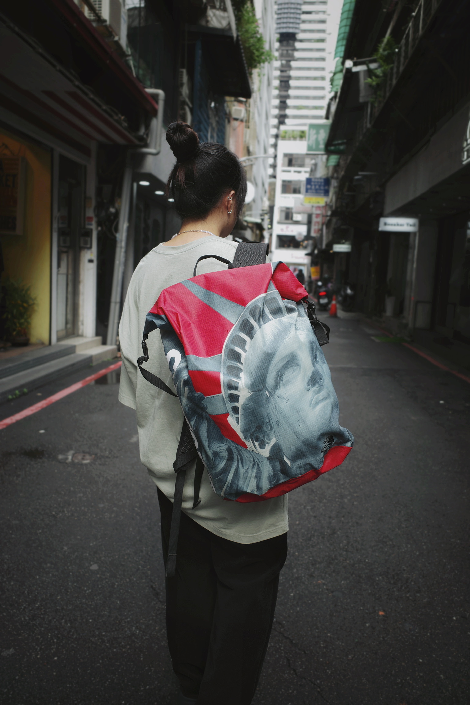 新品未使用】 Supreme × THE NORTH FACE Backpack 自由の女神 - バッグ