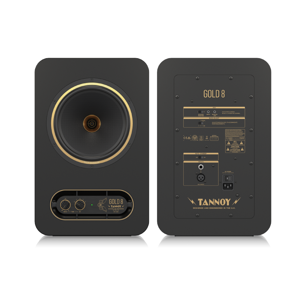 Tannoy Tannoy / Gold 8 主動式錄音監聽喇叭(8吋, 300W)(對) 第 2 張圖片｜三峽錄音 / 音響