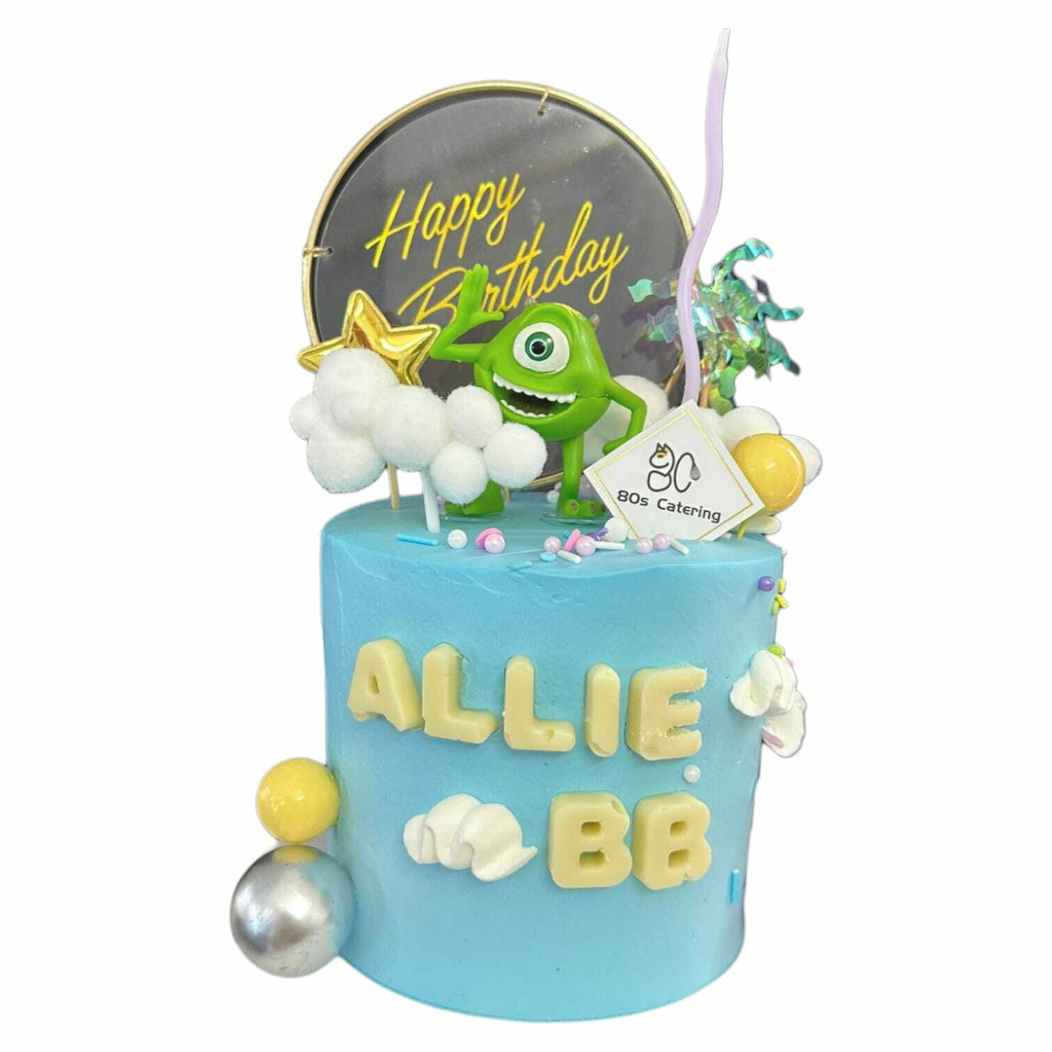 大眼仔主題蛋糕