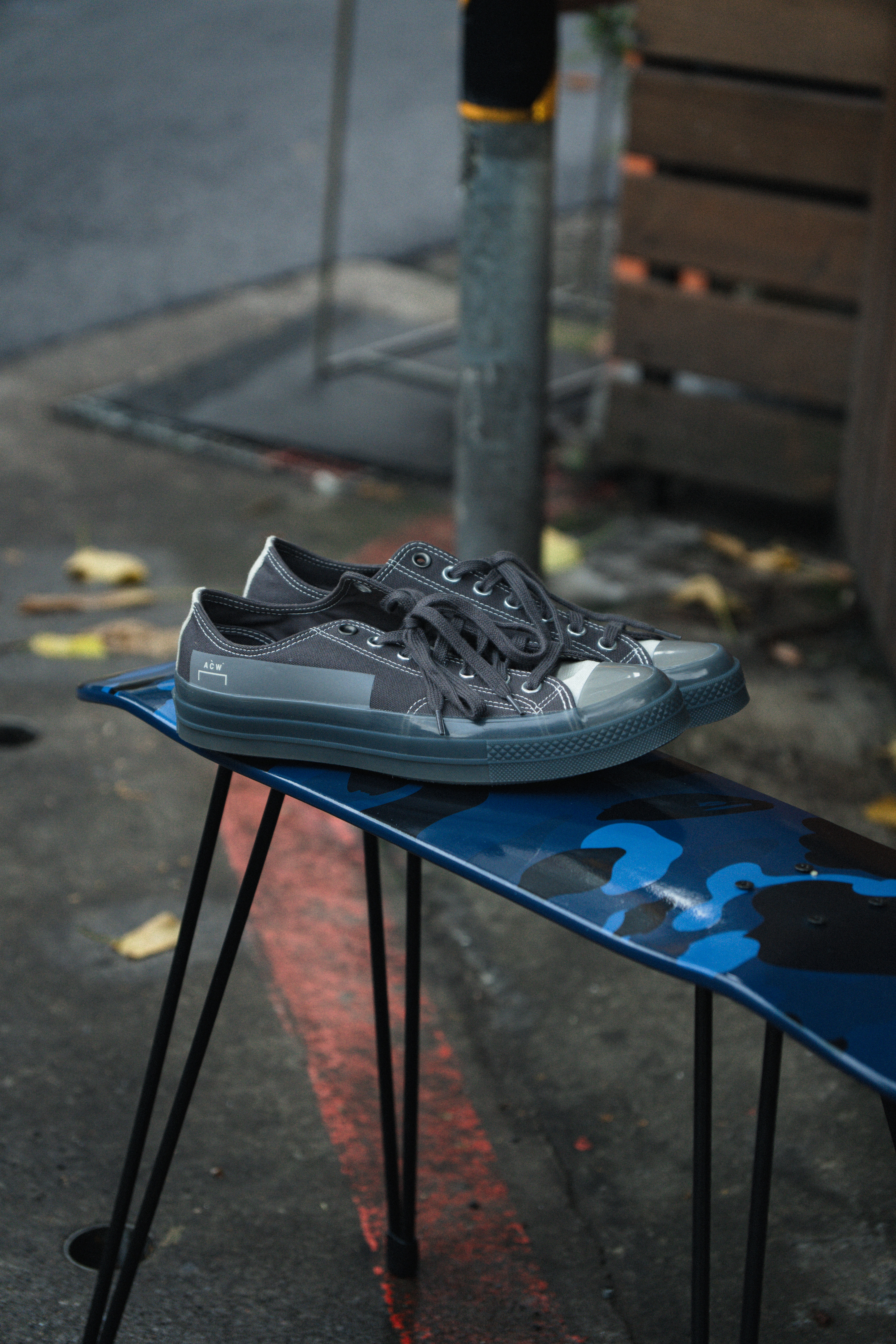 A-Cold-Wall x Converse Chuck 70 Ox ACW 低筒橡膠底深灰A07145