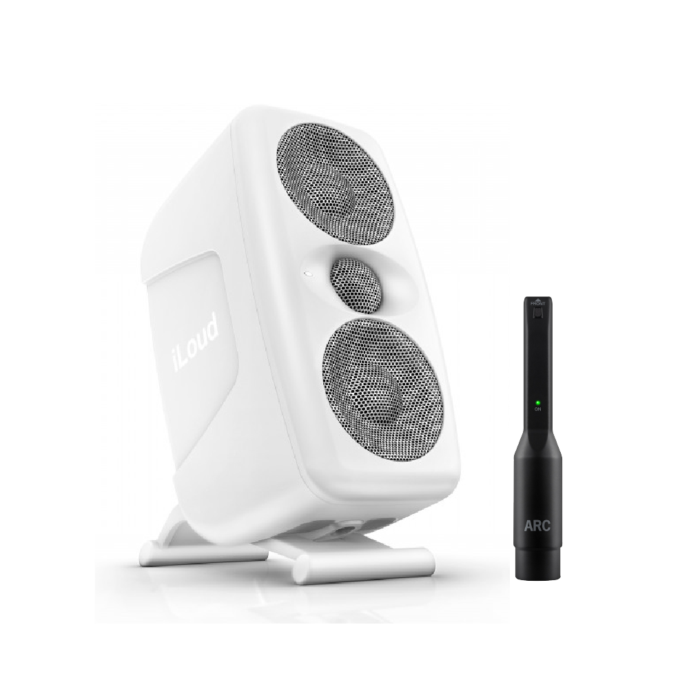 IK Multimedia IK Multimedia / iLoud MTM 3.5吋 主動式錄音監聽喇叭(含ARC音場校正麥克風)(3.5吋, 100W)(支)(黑色/白色) 第 2 張圖片｜三峽麥克風