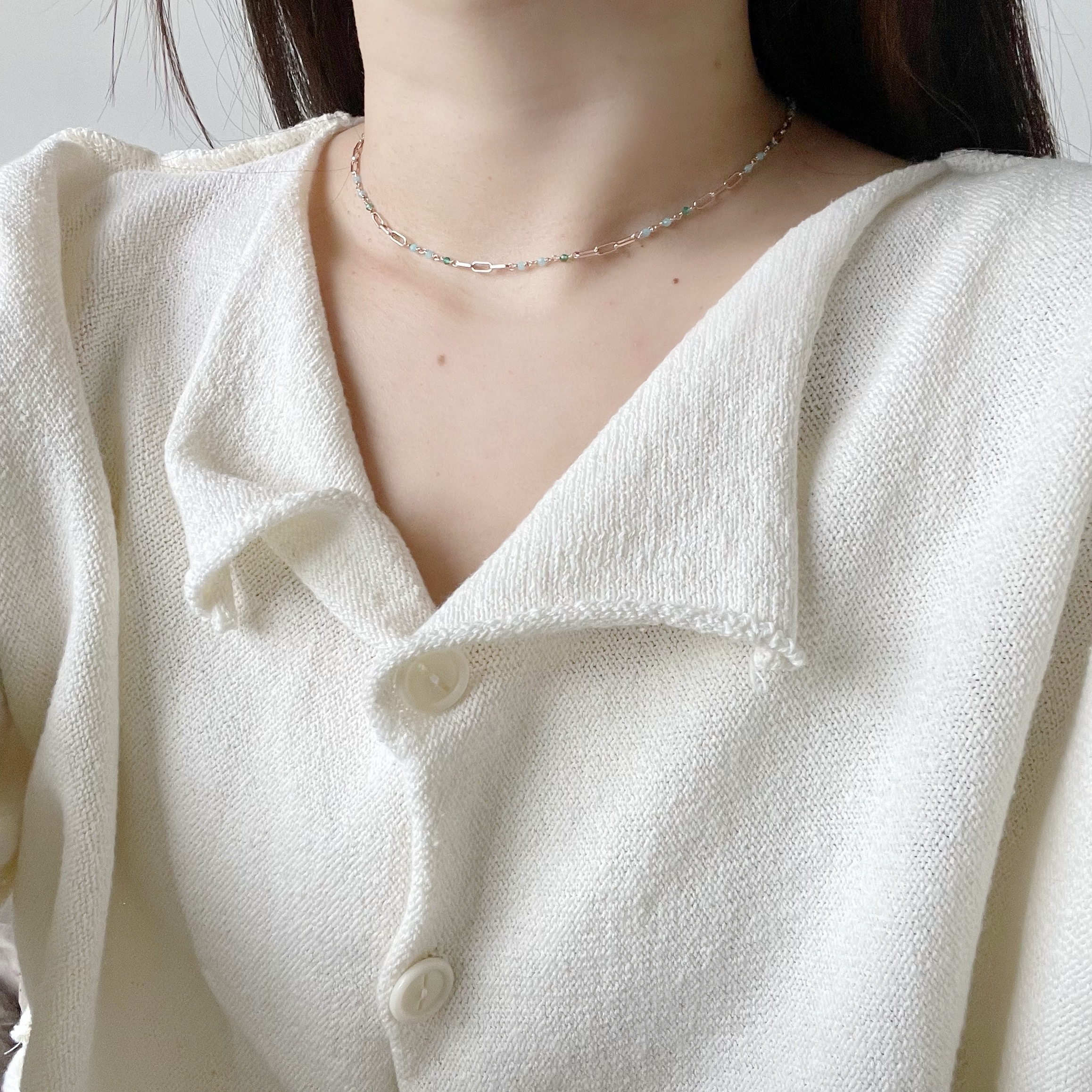 longbox天河綠瑪瑙choker