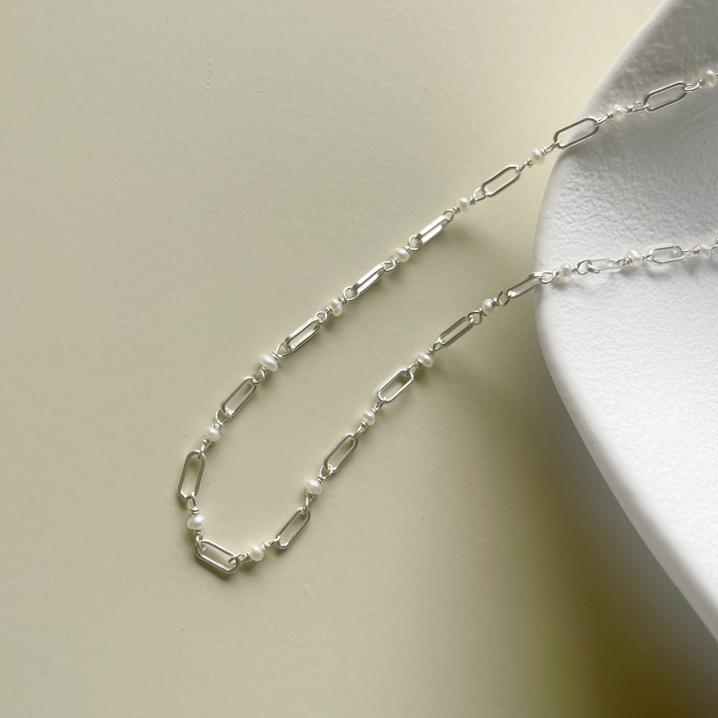 long box珍珠choker