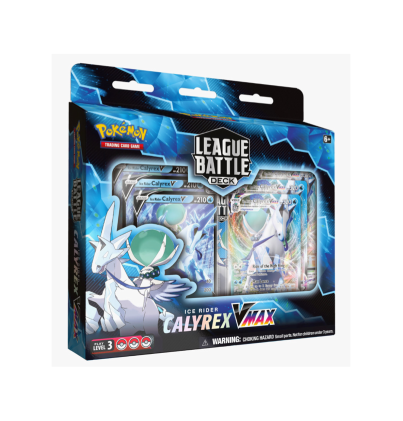 Pokémon TCG: League Battle Deck—Ice Rider Calyrex VMAX 白馬 VSTAR 牌組