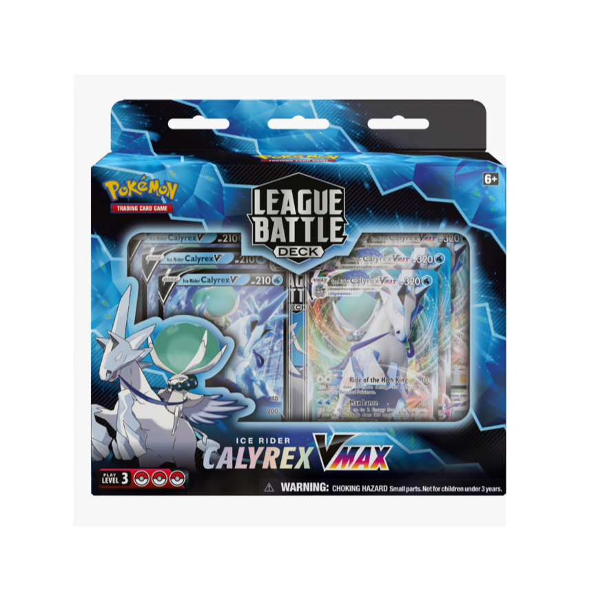 Pokémon TCG: League Battle Deck—Ice Rider Calyrex VMAX 白馬 VSTAR 牌組