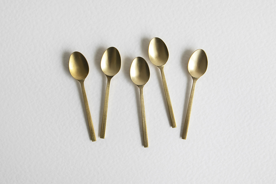 東屋-猿山修 小匙5pcs 真鍮