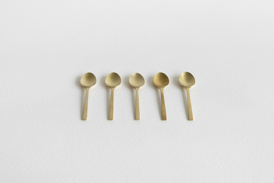 東屋-猿山修 小匙5pcs 真鍮