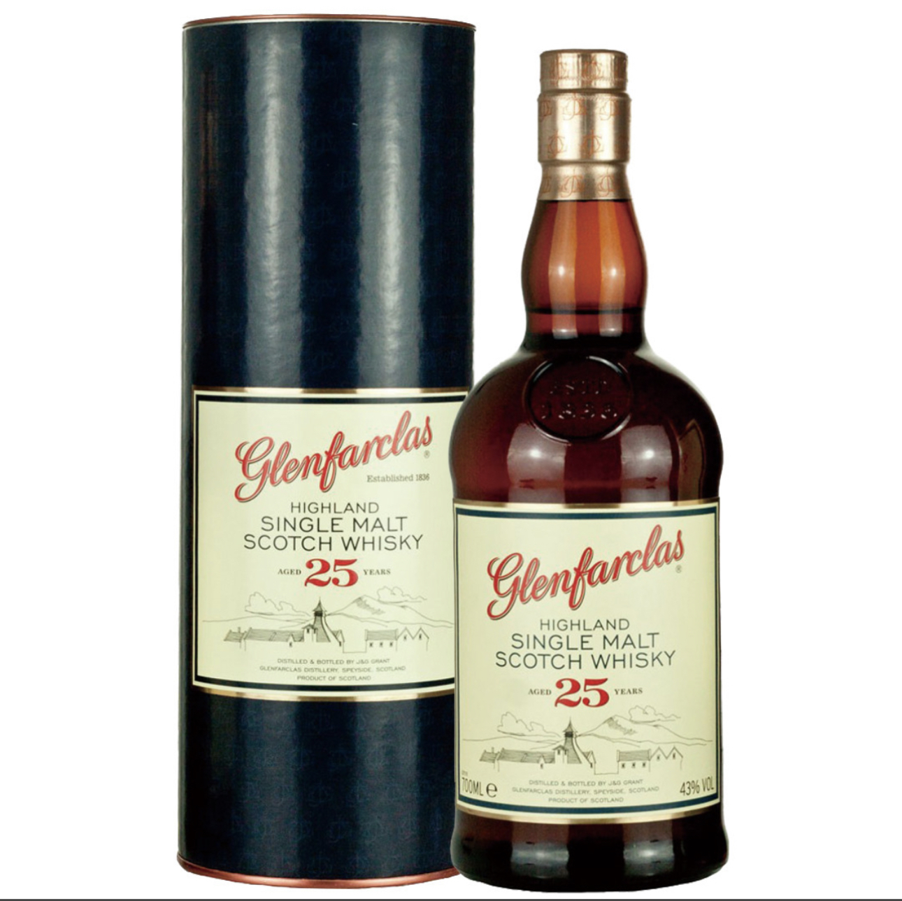 Glenfarclas 25 Single Malt Whisky 格蘭花格25年單一麥威士忌