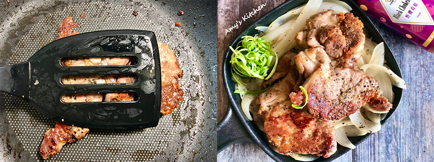 天時莓果-兔油炸厚切梅花豬-步驟11-12