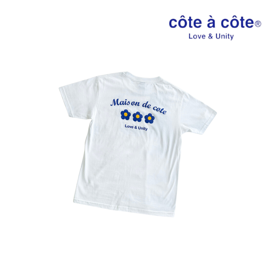 cote a cote Maison de Cotte純棉短袖上衣