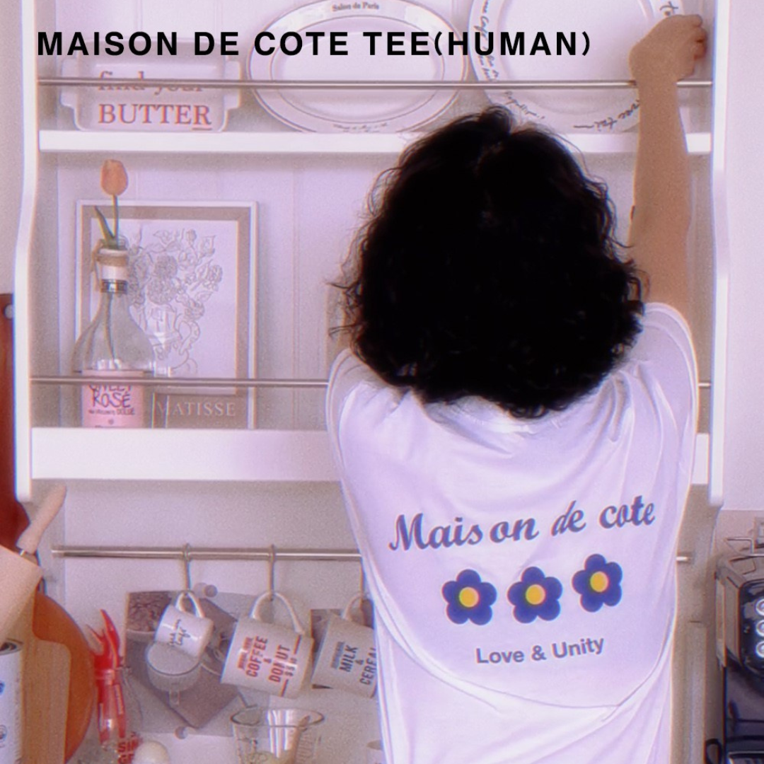 cote a cote Maison de Cotte純棉短袖上衣