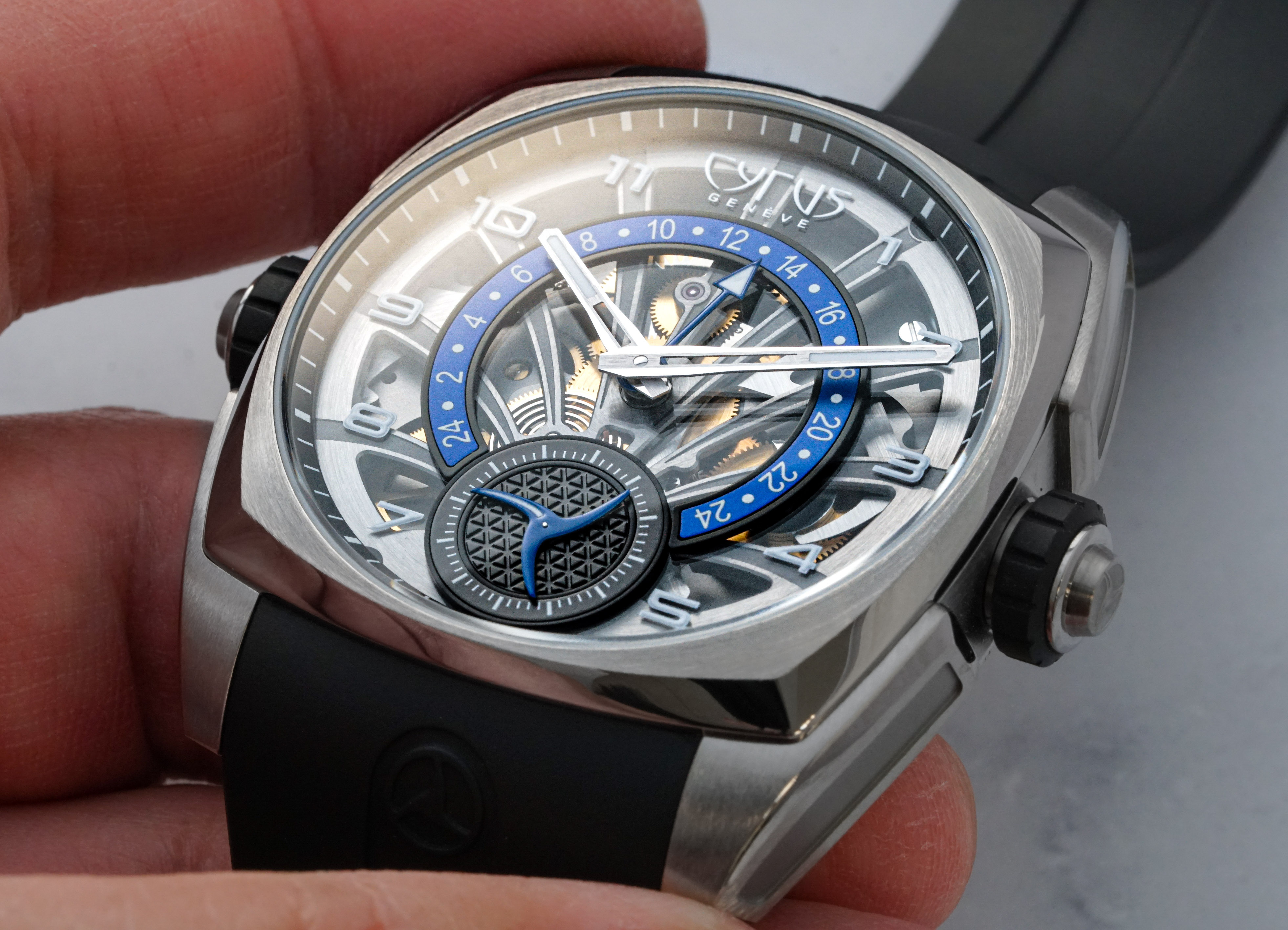 Klepcys GMT Retrograde | 拋光鈦金屬款