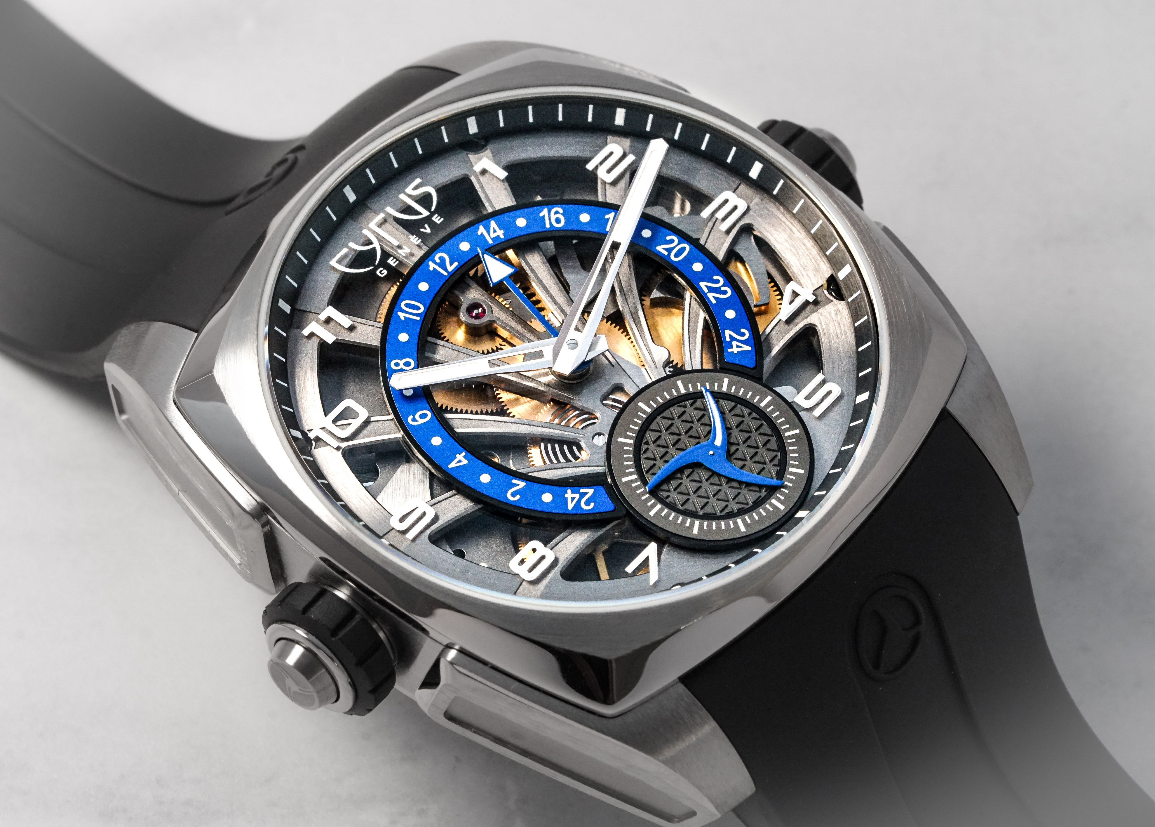 Klepcys GMT Retrograde | 拋光鈦金屬款