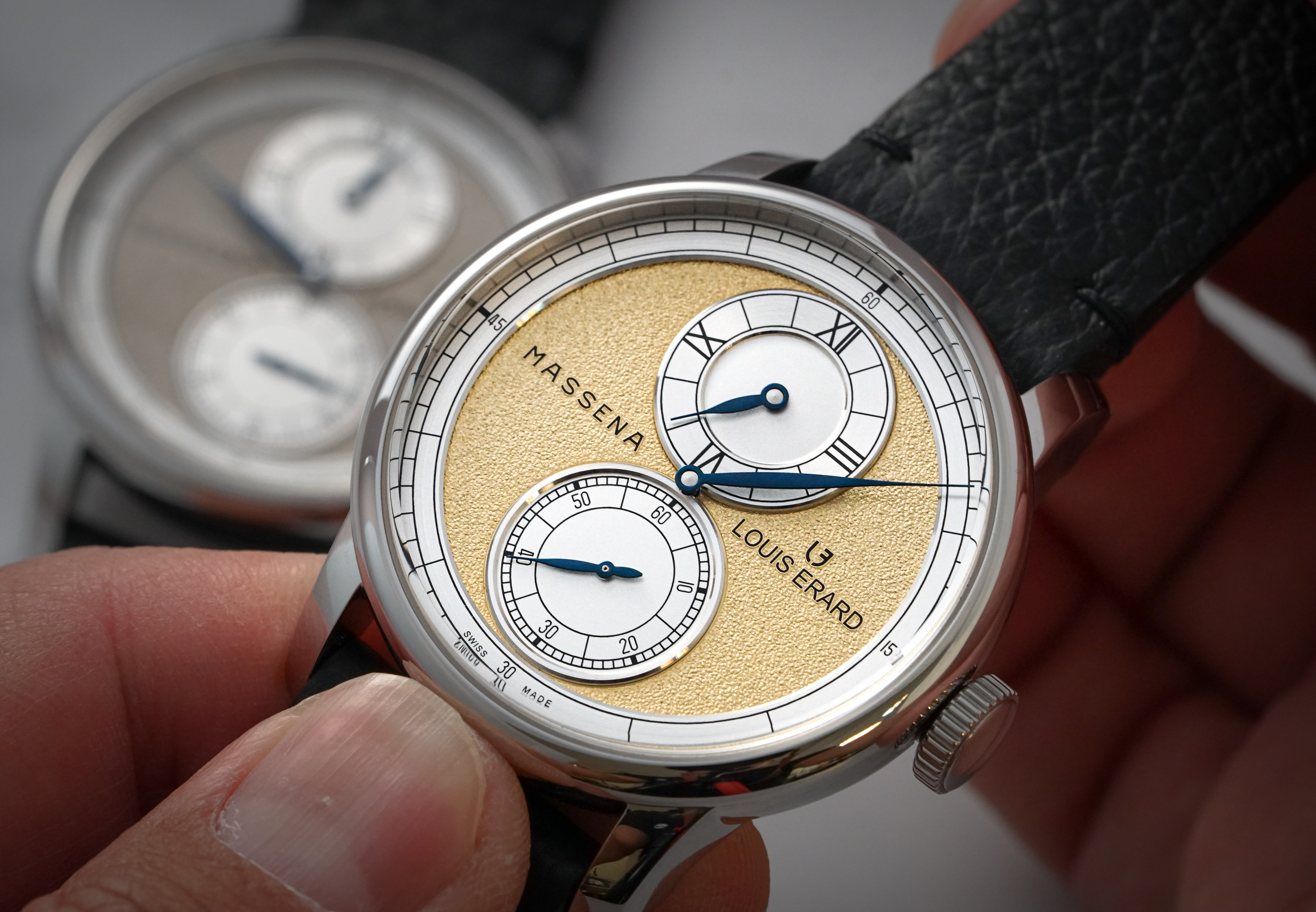 聯名款 Collaboration｜Le Régulateur Louis Erard x Massena LAB Gold