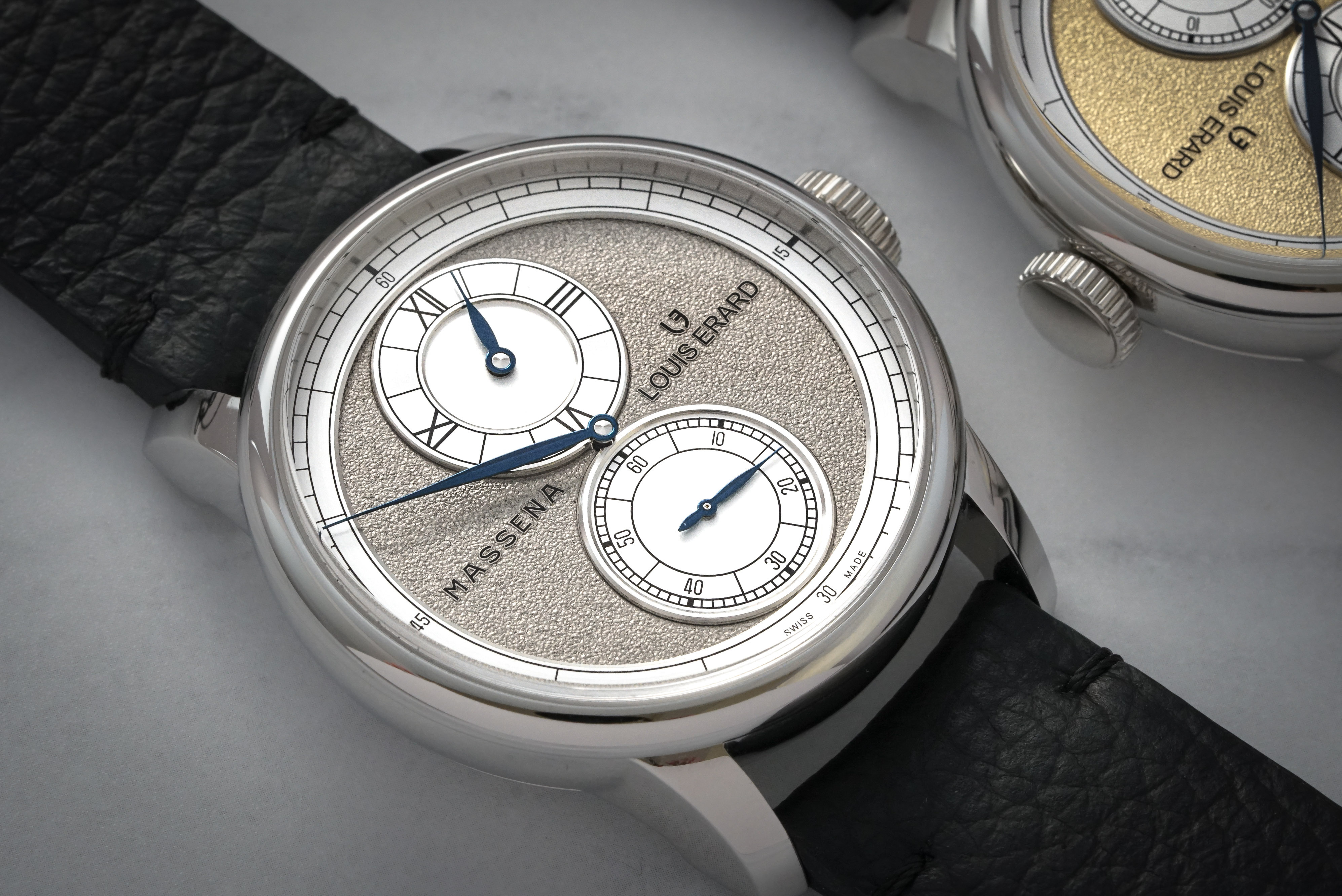 聯名款 Collaboration｜Le Régulateur Louis Erard x Massena LAB Silver