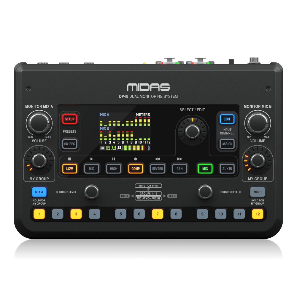 Midas Midas / DP48 個人監聽系統 — 三峽錄音 / 音響｜YA! 玩音樂