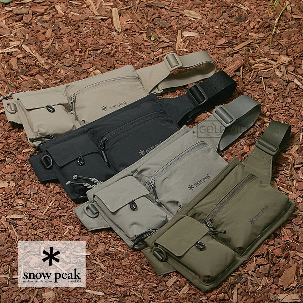 【現貨】SNOW PEAK 腰包 S23SUFBG32