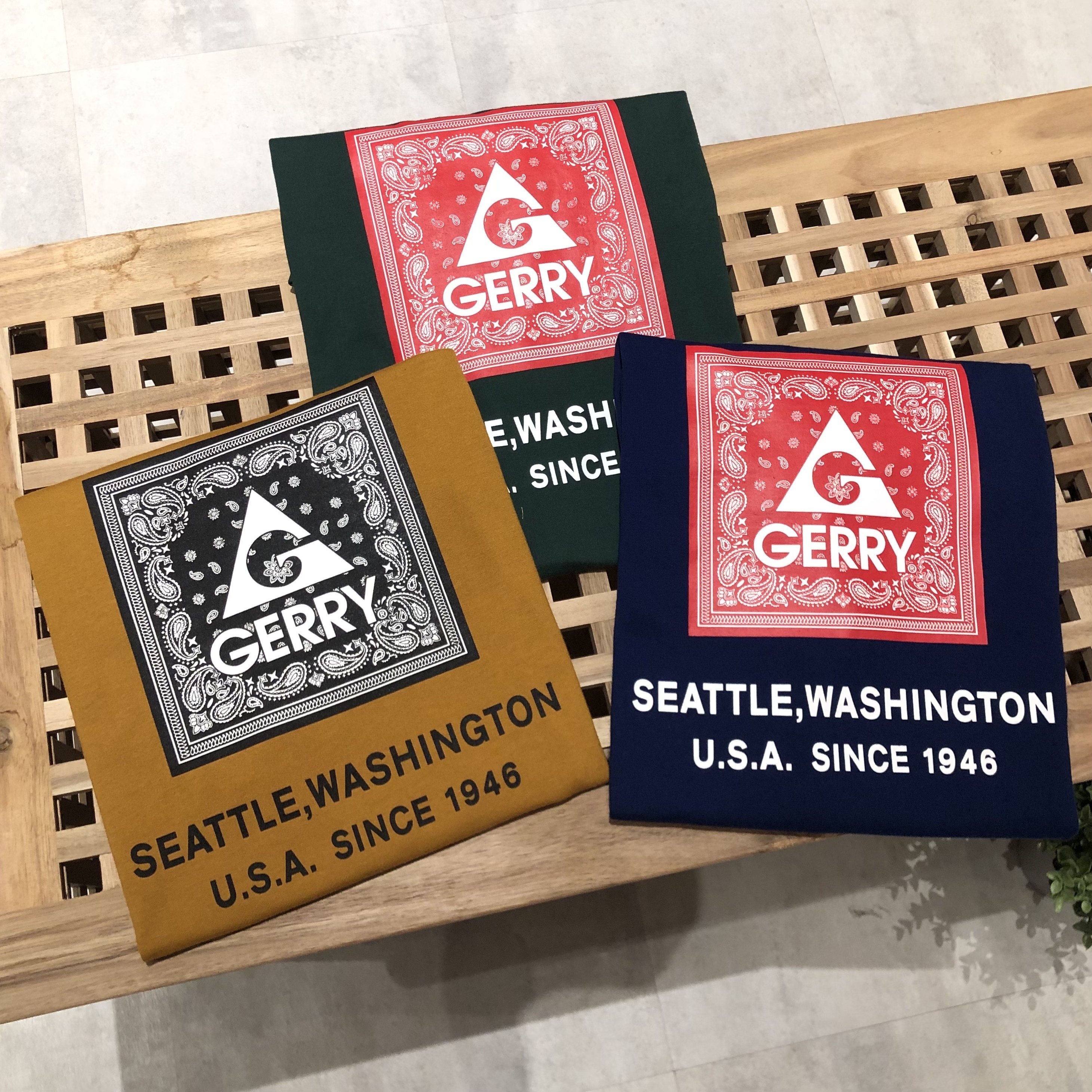 GERRY 變形蟲短袖Tee 22-9106G-IMP