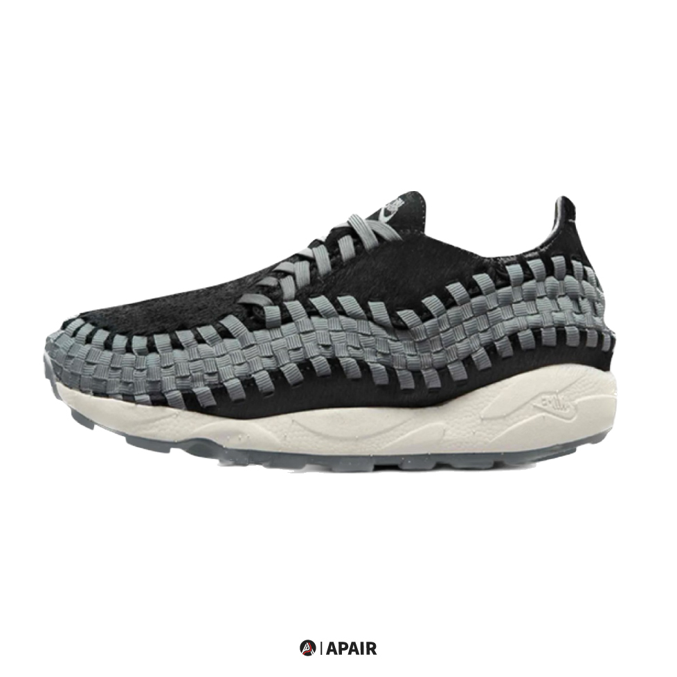 【APAIR】預購 Nike Air Footscape Woven Smoke 黑灰 馬毛 編織 FB1959-001