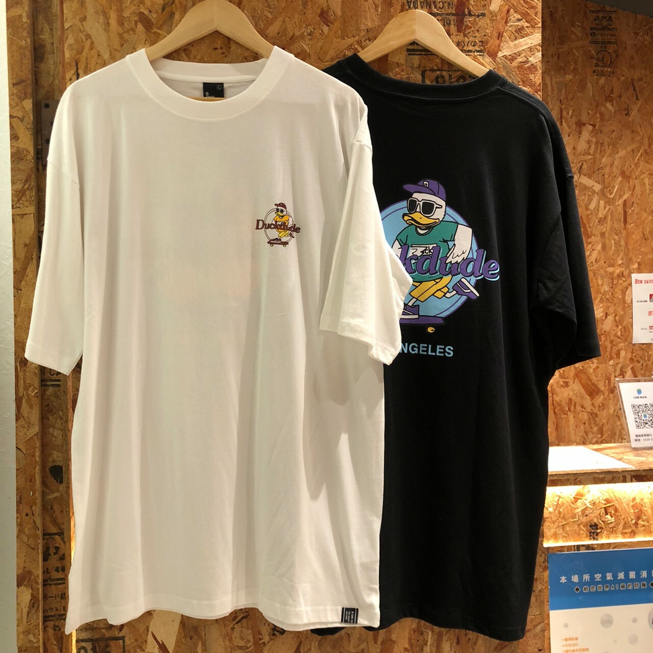 Duck Dude 達酷鴨 滑板印花短袖Tee I-1570015