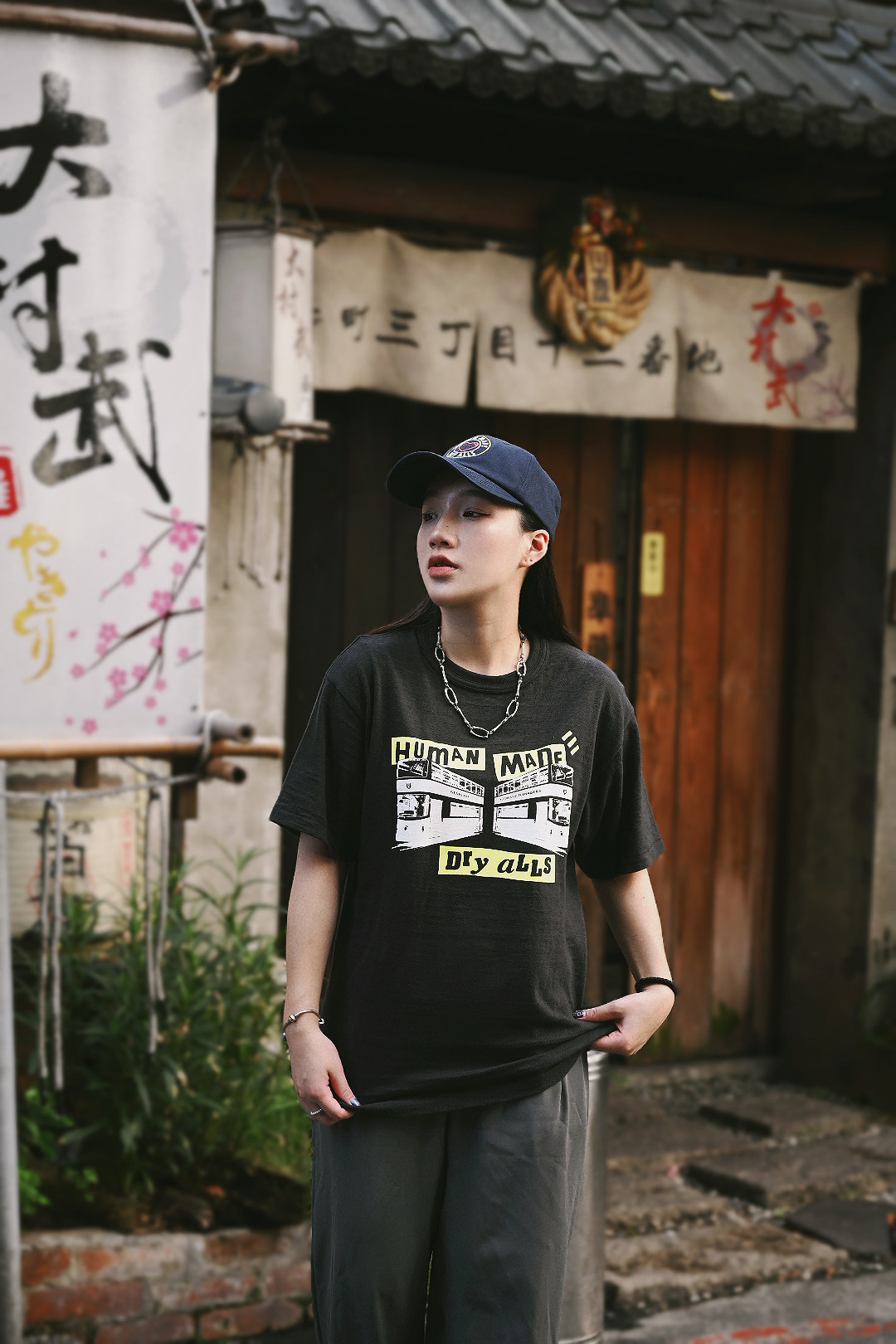 <快速出貨>HUMAN MADE 香港限定 叮叮車 短踢 黑