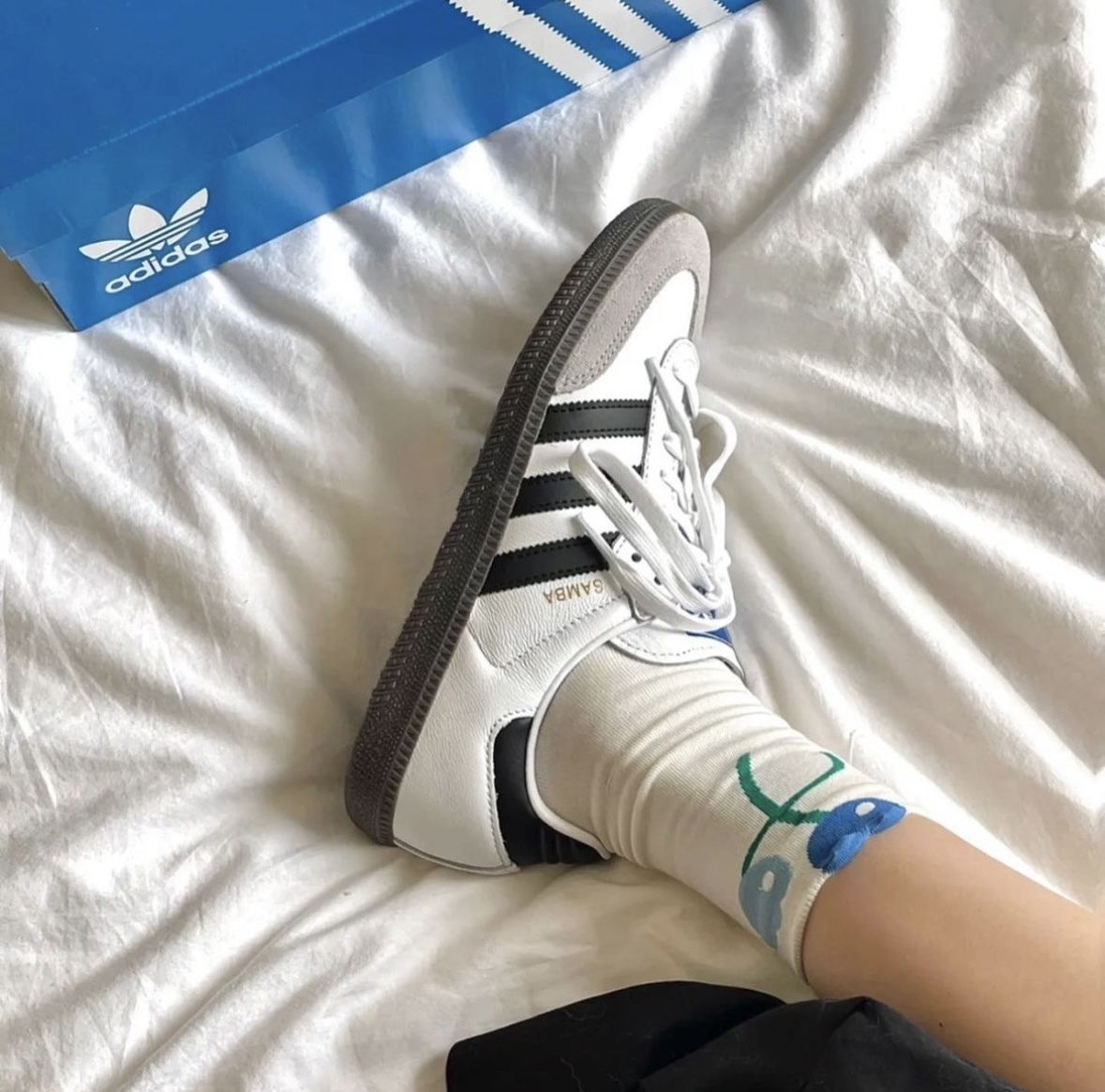 Adidas Originals Samba OG 白色 復古 德訓鞋 經典款 焦糖底 男女款 情侶款 B75806/預購