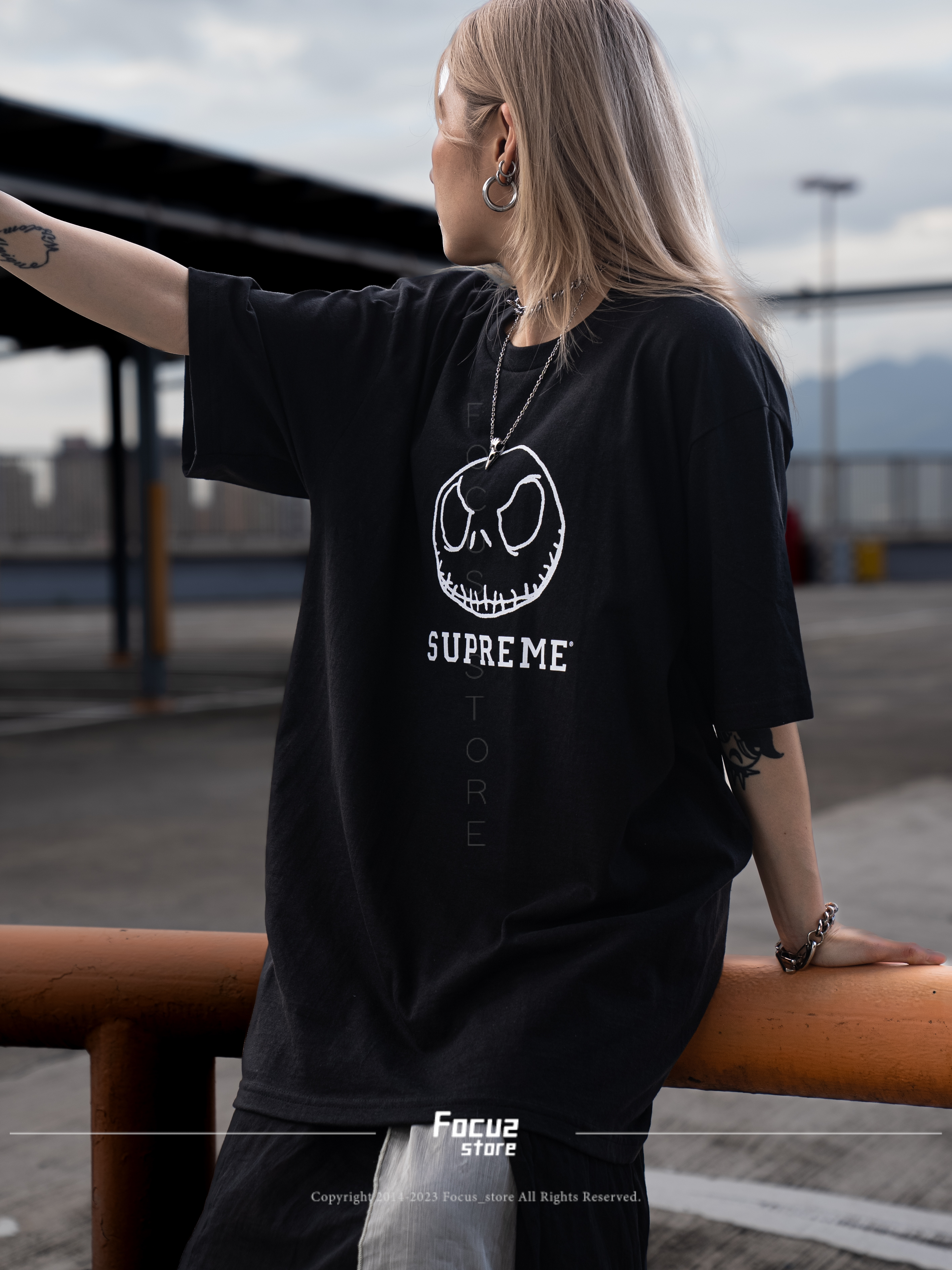 Focus Store】現貨秒發Supreme FW23 Week 1 Skeleton Tee 短T S