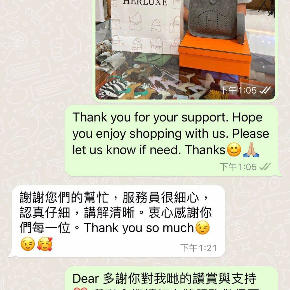 型男先生幫手到店pick up mini E積雨雲灰🎉 先生大讚HERLUXE直播價實惠 很抵買👍🏻 店員很細心 認真仔細 講解清晰🙌 購物體驗非常好🥰 多謝你嘅支持與信任🫶