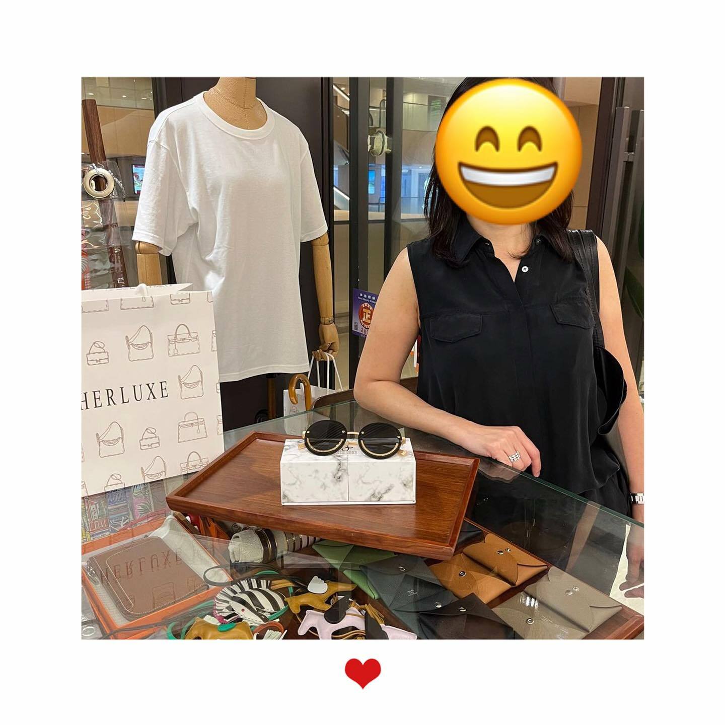 爽快靚靚睇直播果斷落單太陽眼鏡👓 靚靚有關注HERLUXE新資訊📩 表示會繼續支持關注我哋🫶 仲對P18大象灰同皇室藍很🈶興趣❤️ 多謝你嘅支持🫶