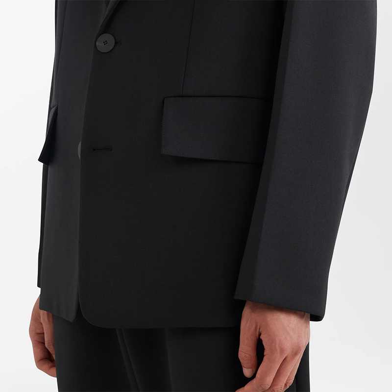 Studio Nicholson Mizumi Viscose Jacket Black Studio Nicholson Mizumi Viscose Jacket Black