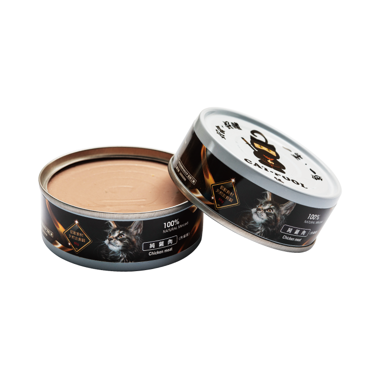 Catpool 貓侍 低敏食材天然主食罐 80g - 純雞肉 (任選6罐$126)