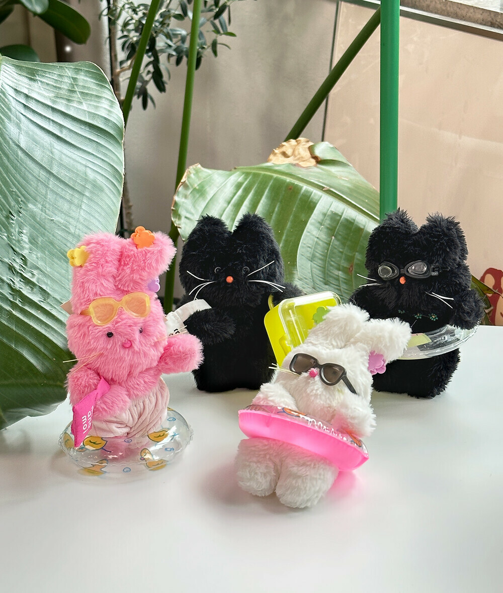 Millandmoi🎀 Moi喵& Bunny兔吊飾鑰匙圈(3款)