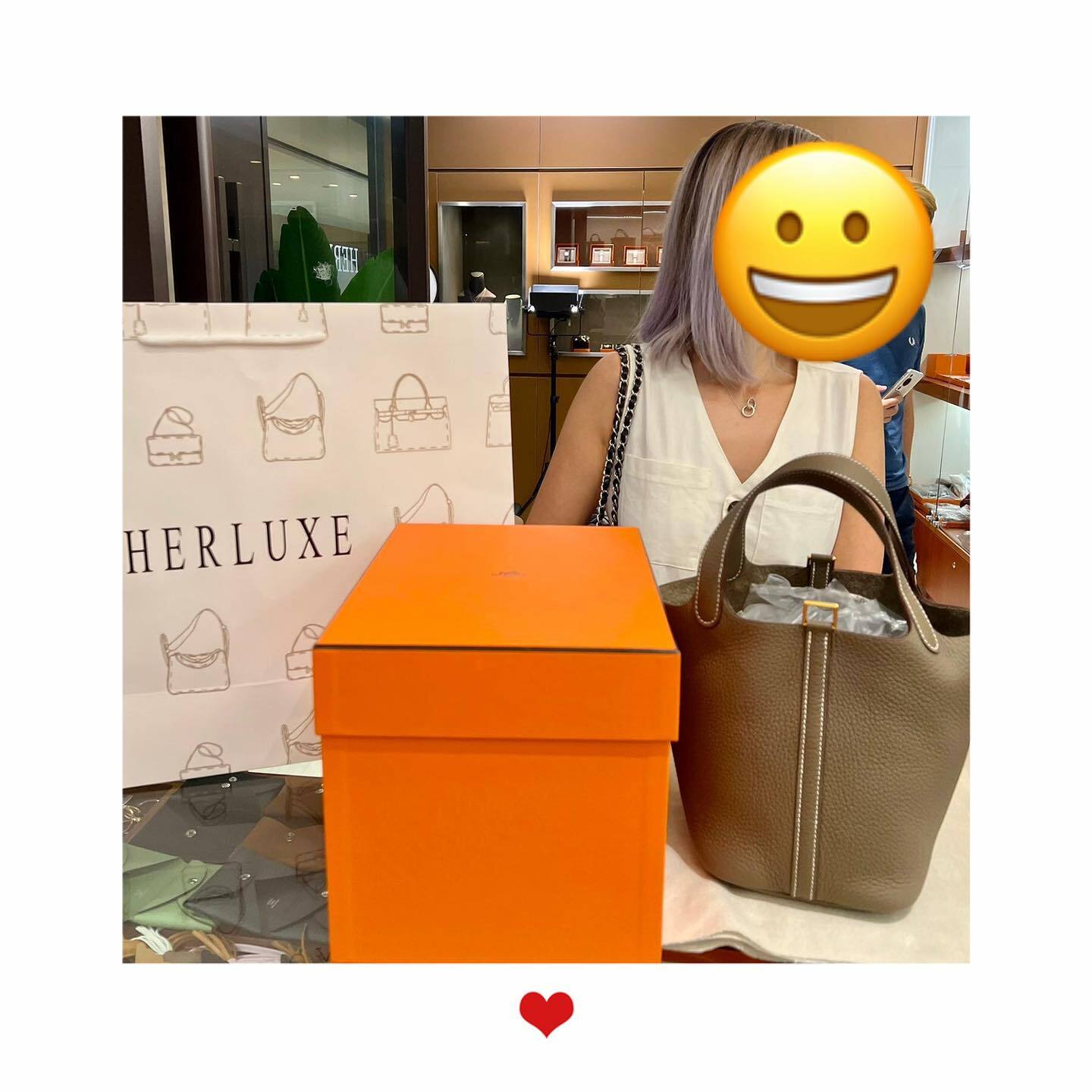 爽快靚靚來pick up P18大象灰🐘 見到實物很鐘意😍 又因為係先生送嘅禮物更加開心🎁 So sweet❤️ 多謝你哋嘅支持與信任🫶💪