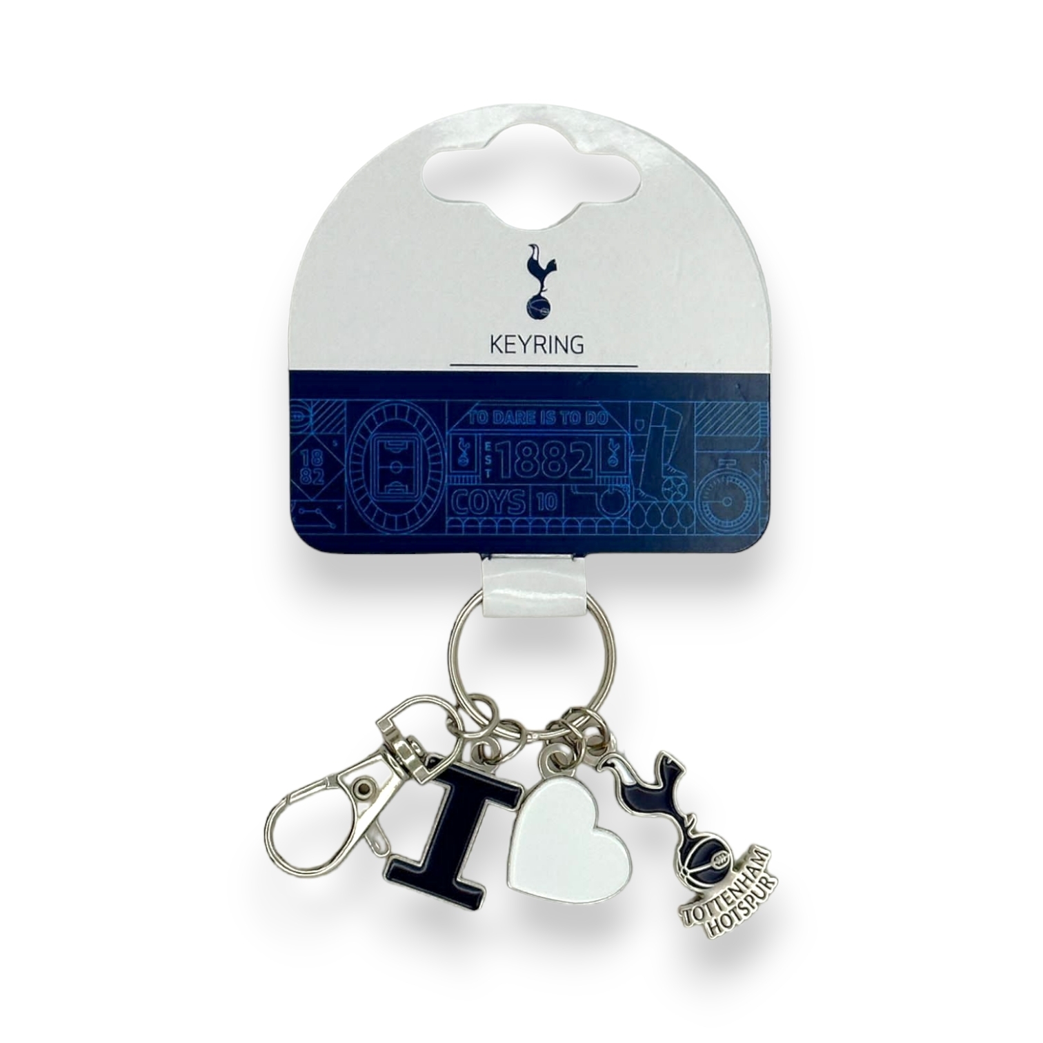熱刺I LOVE SPURS鎖匙扣