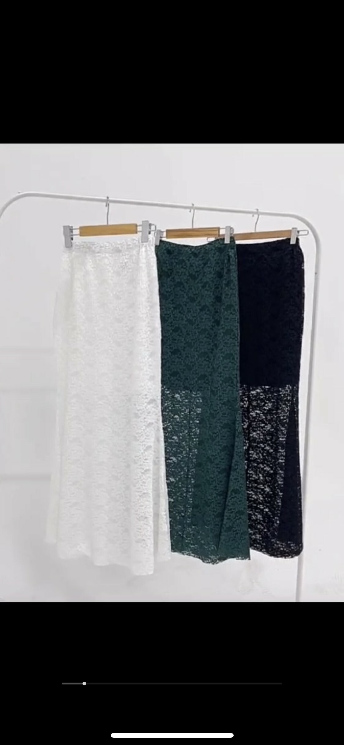 SK23S0910 LACE魚尾下身裙