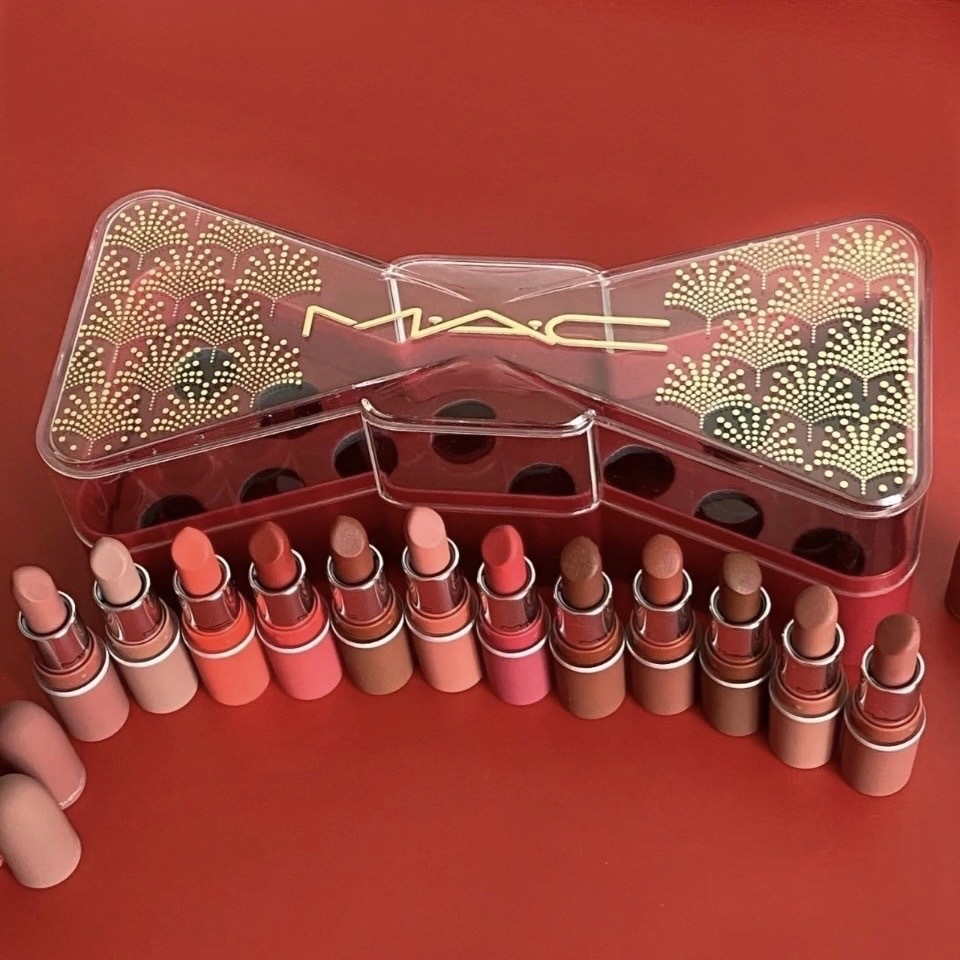 MAC 節日限定系列-1.5g*12色迷你唇膏禮盒