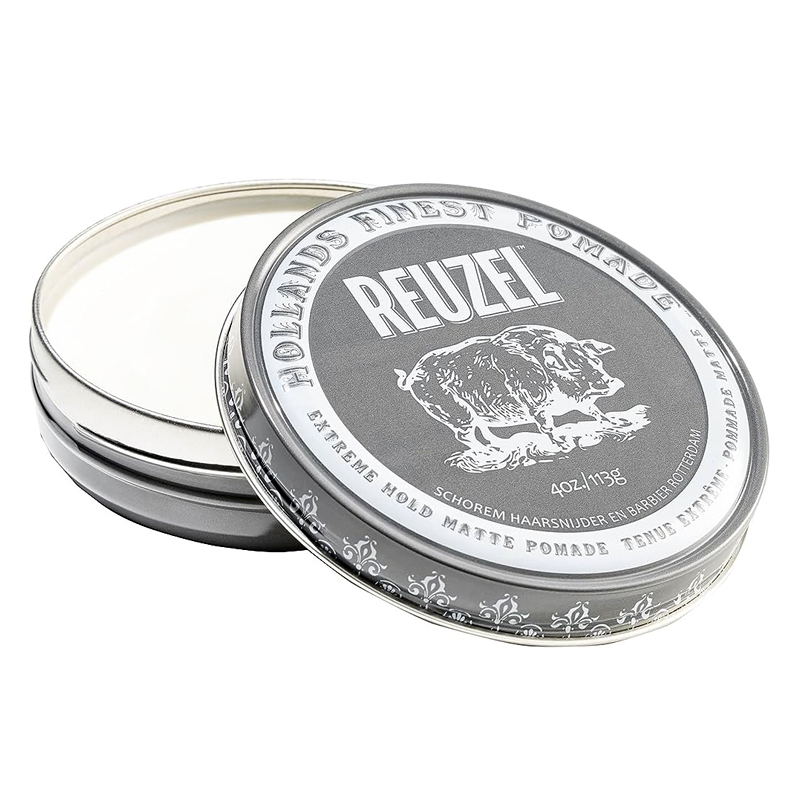 荷蘭 Reuzel - 灰豬 極度強力定型 水性髮蠟